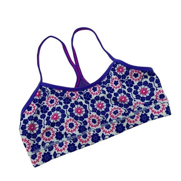 Lululemon Purple pattern Sports bra - Picture 2 of 3